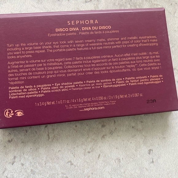 Sephora Eyeshadow Disco Diva Playlist  palette, never used, brown neutrals - Picture 3 of 4
